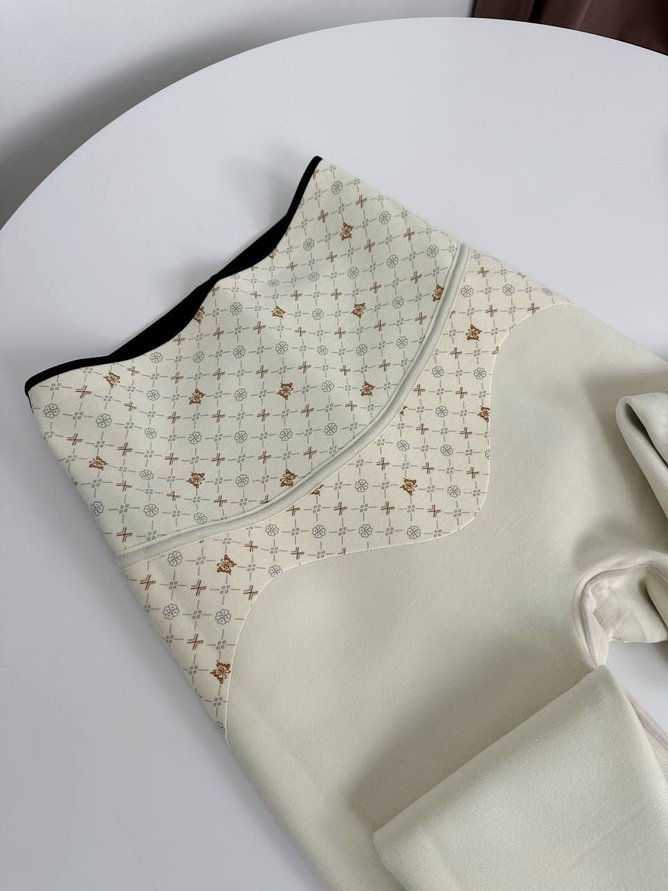 Прев'ю: Теплі лосини в рубчик з корекцією