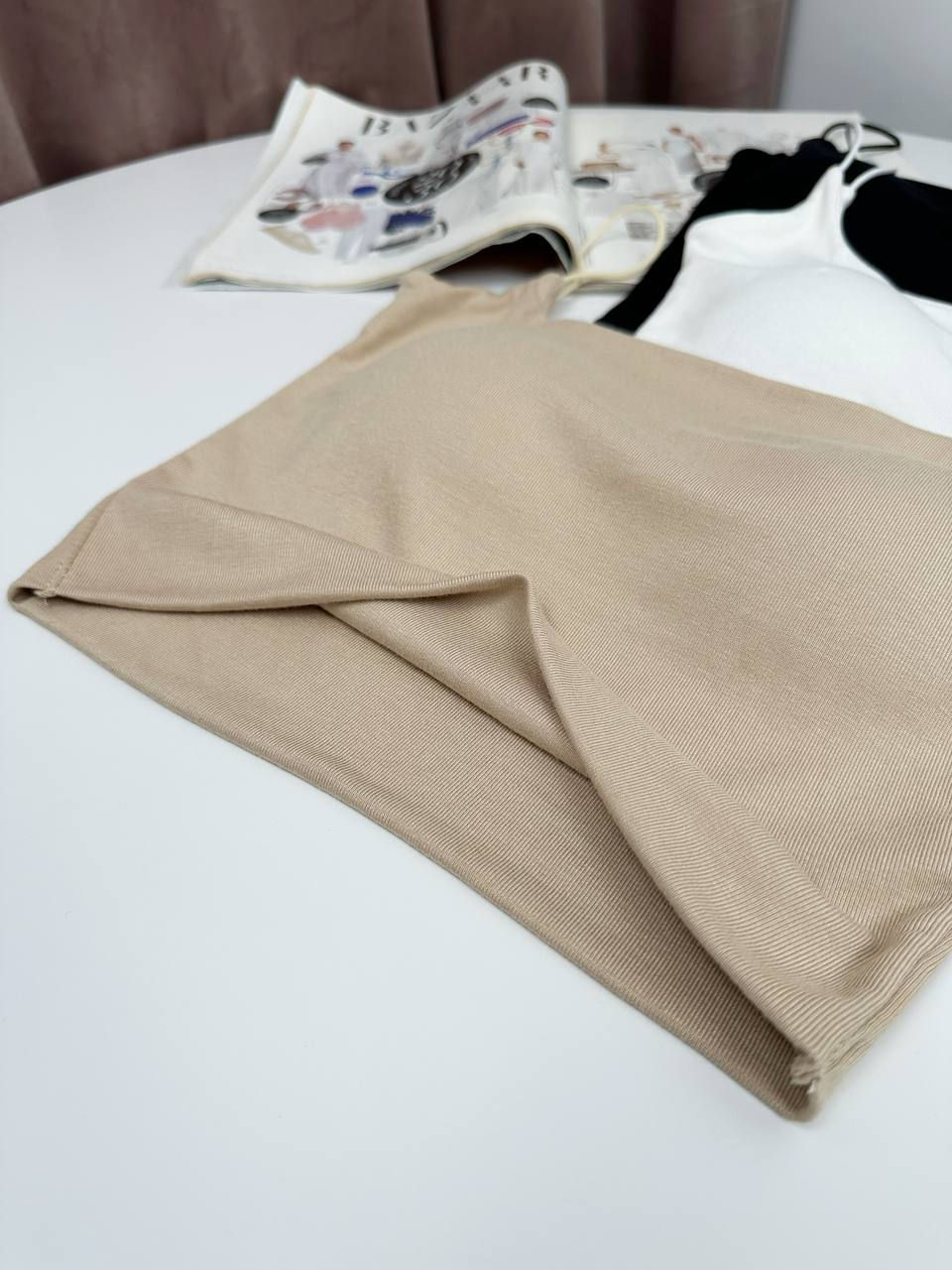 Прев'ю: Топ з бавовни з поролоном