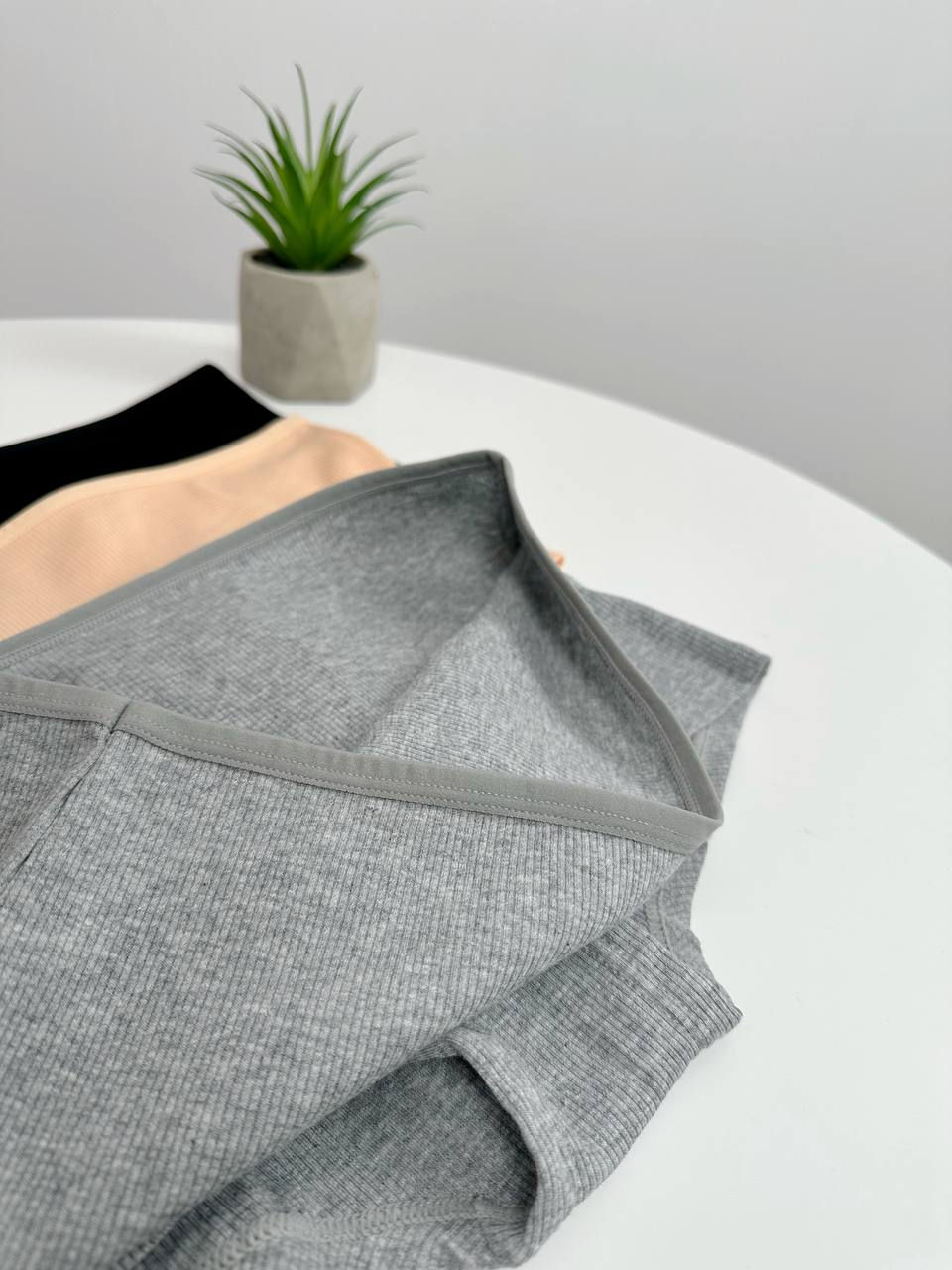 Прев'ю: Труси шортики в рубчик