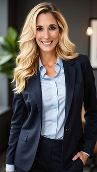 Professional and approachable headshot representing a modern career coach and AI career strategist