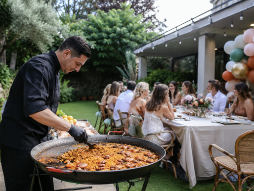 Catering de paellas a domicilio para cumpleaños