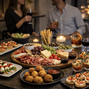 Ideas de aperitivos para cenas en casa con amigos