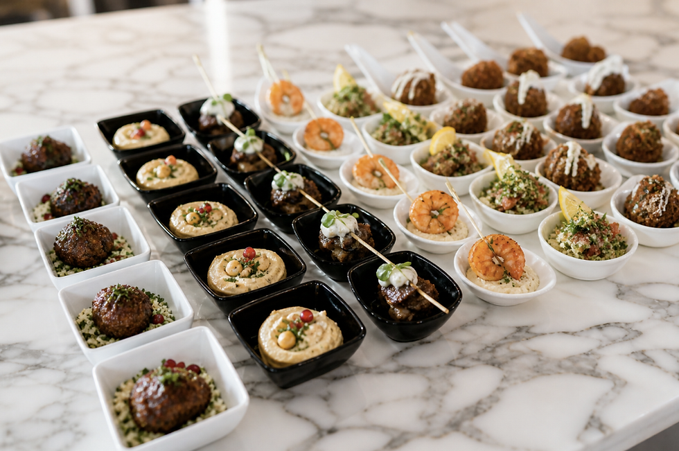 Catering halal para cumpleaños y celebraciones familiares