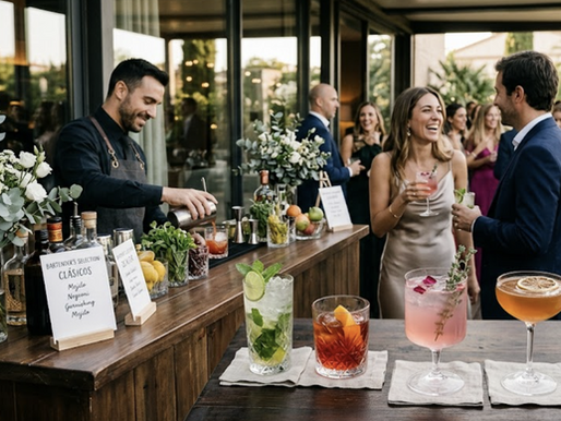 Cocteles de bienvenida para bodas: ¿Clásicos o de autor? Ideas con alcohol