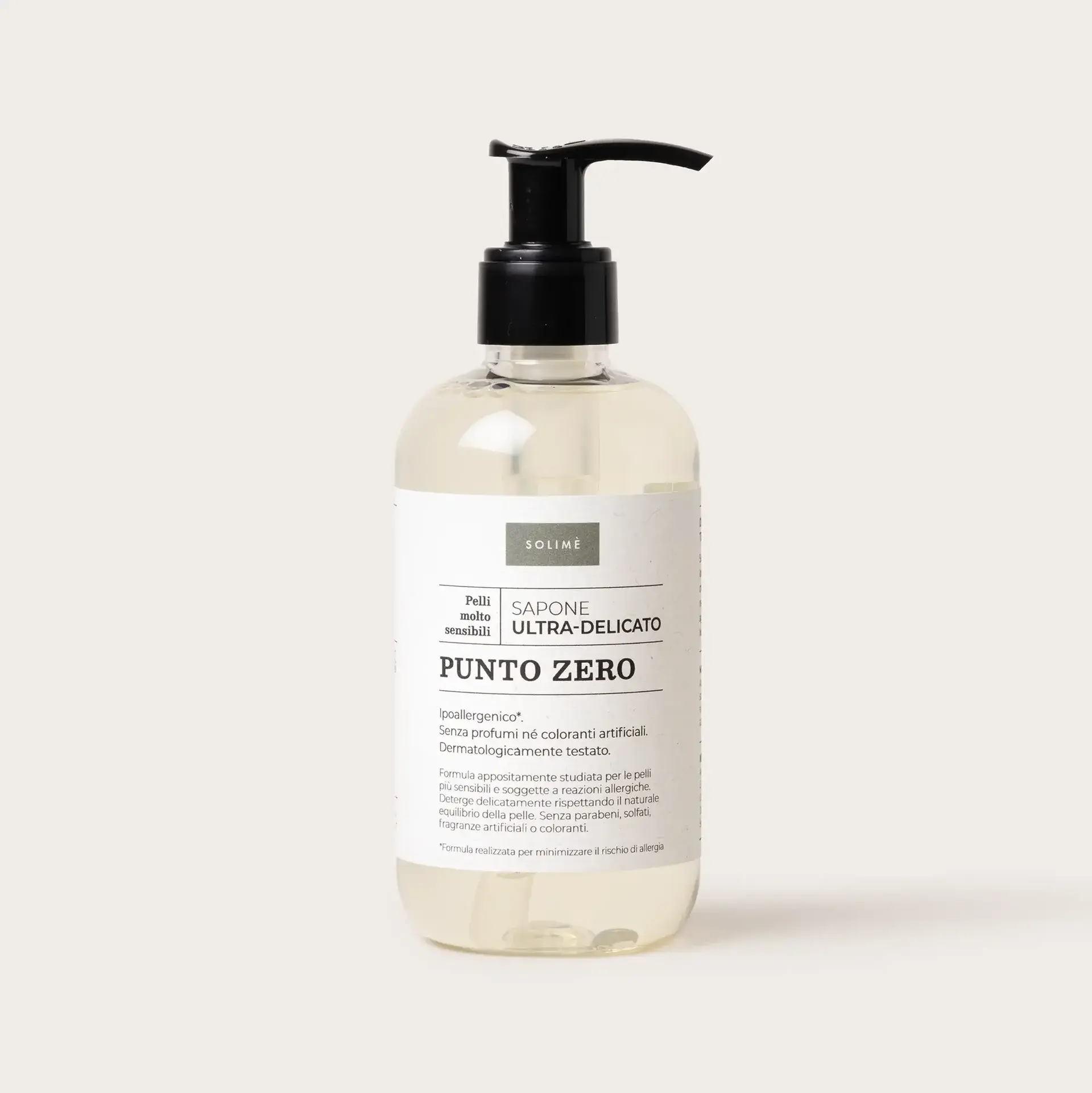 SAPONE PUNTO ZERO ULTRA- DELICATO E SENZA PROFUMO