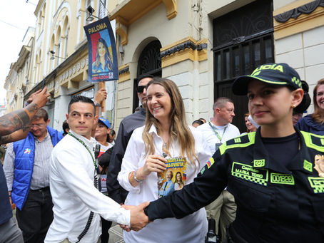 Paloma, cerca de atinarle al estado de la seguridad en Caldas