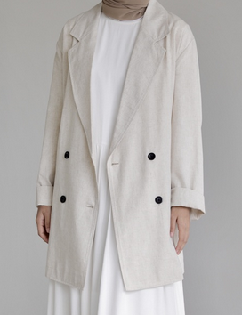 linen blazer
