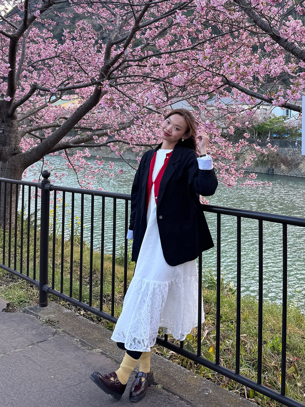 Inner | Dress | Cardigan | Blazer | Earrings