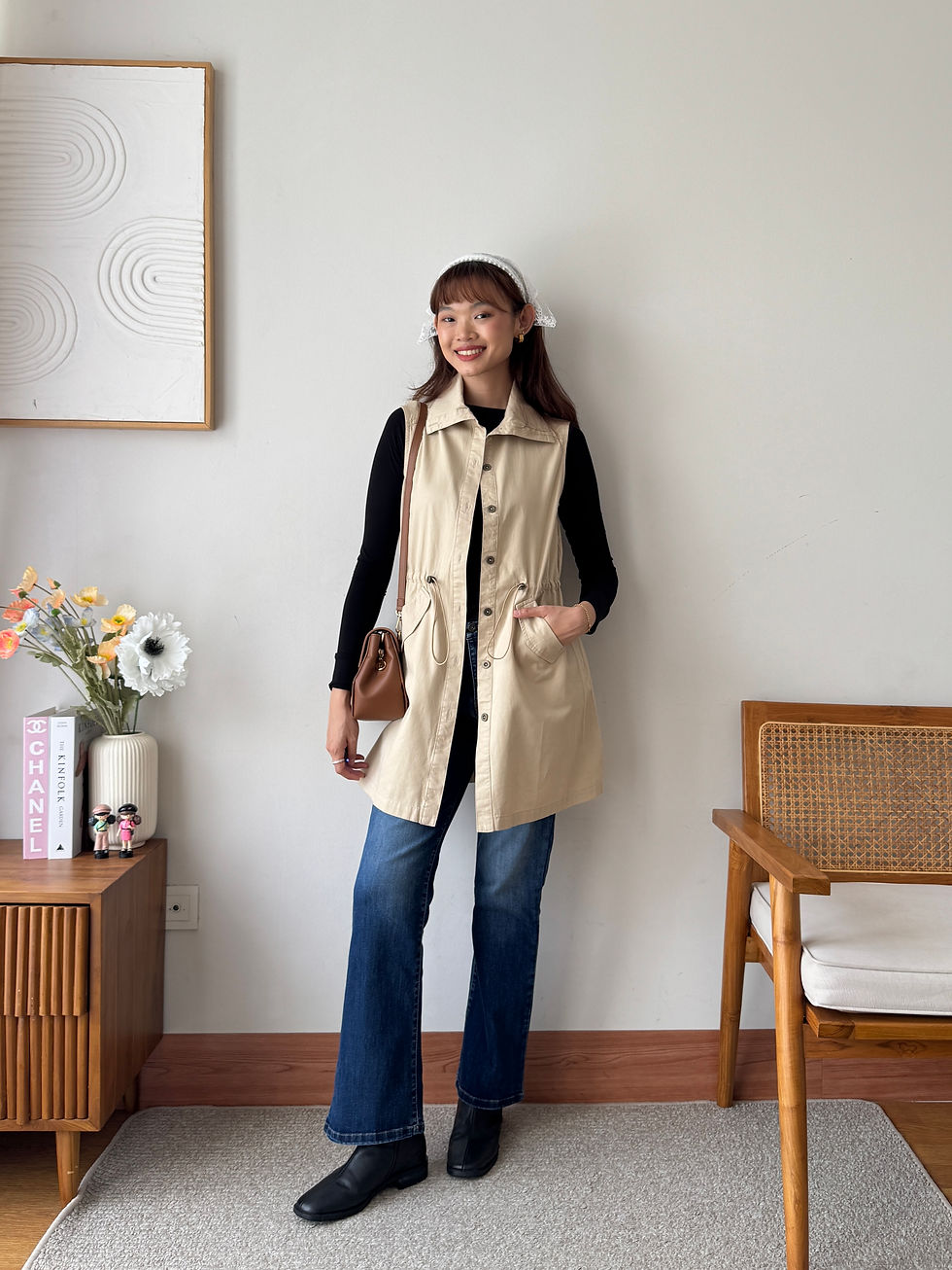 Parka Vest | Inner | Boots | Bag