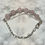 Thumbnail: 925 Sterling Silver, Rose Quartz & Lava Beads Bracelet
