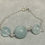 Thumbnail: 925 Sterling Silver & Aquamarine Bracelet