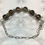 Thumbnail: 925 Sterling Silver, Smoky Quartz & Lava Beads Bracelet