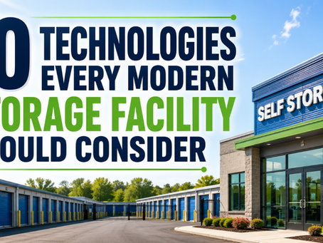 10 Technologies Every Modern Self-Storage Facility Should Consider