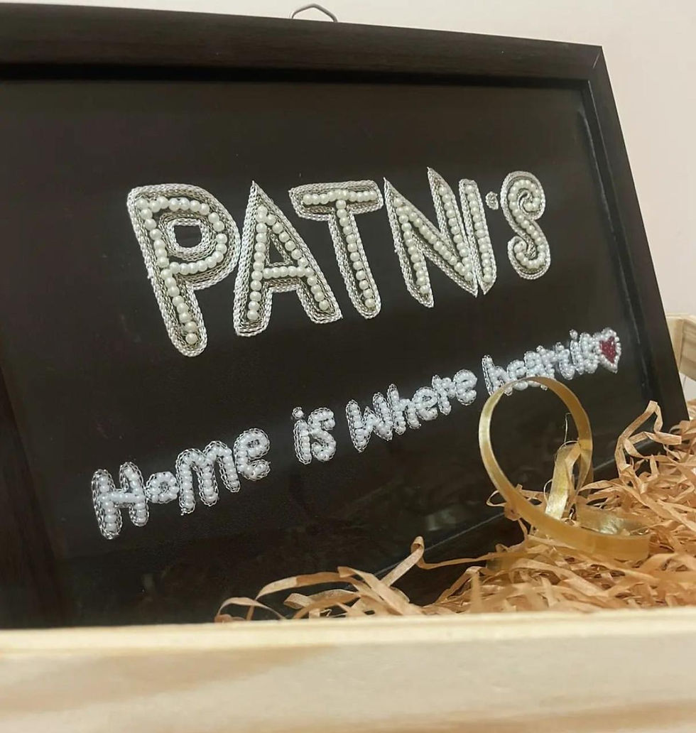 Thumbnail: Patni's - Name Plate Frame