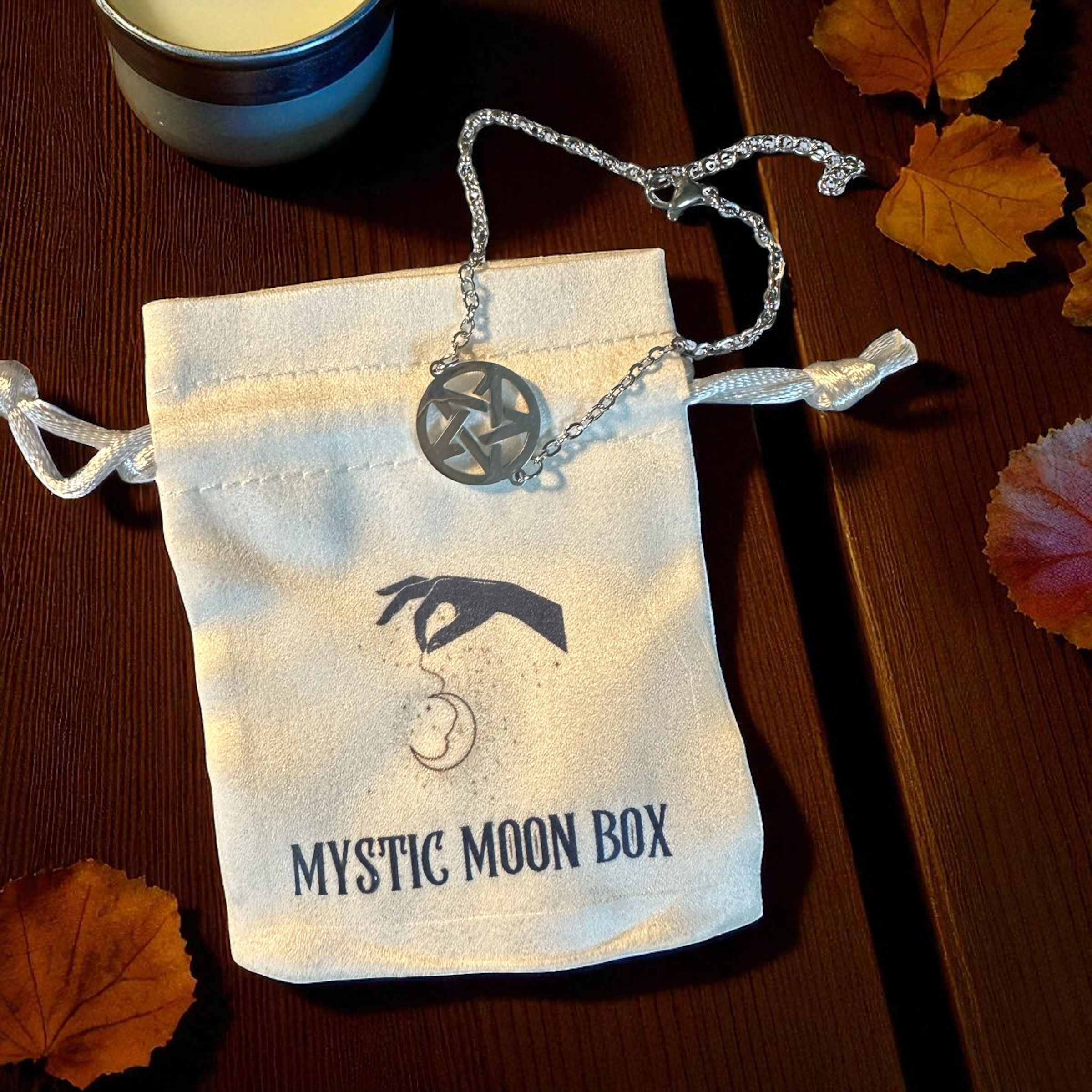 Pulsera Pentagrama Acero