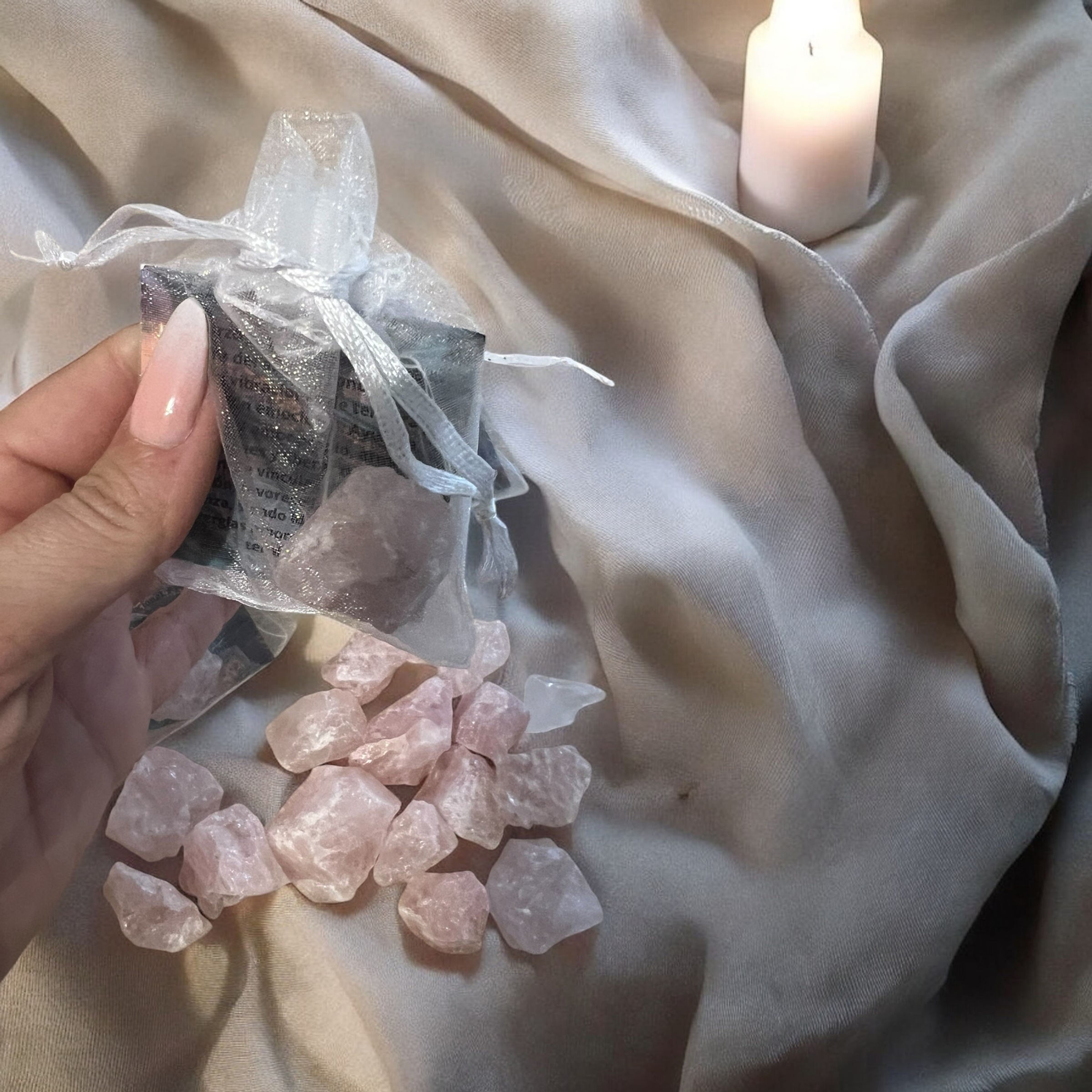 Cuarzo Rosa en bruto