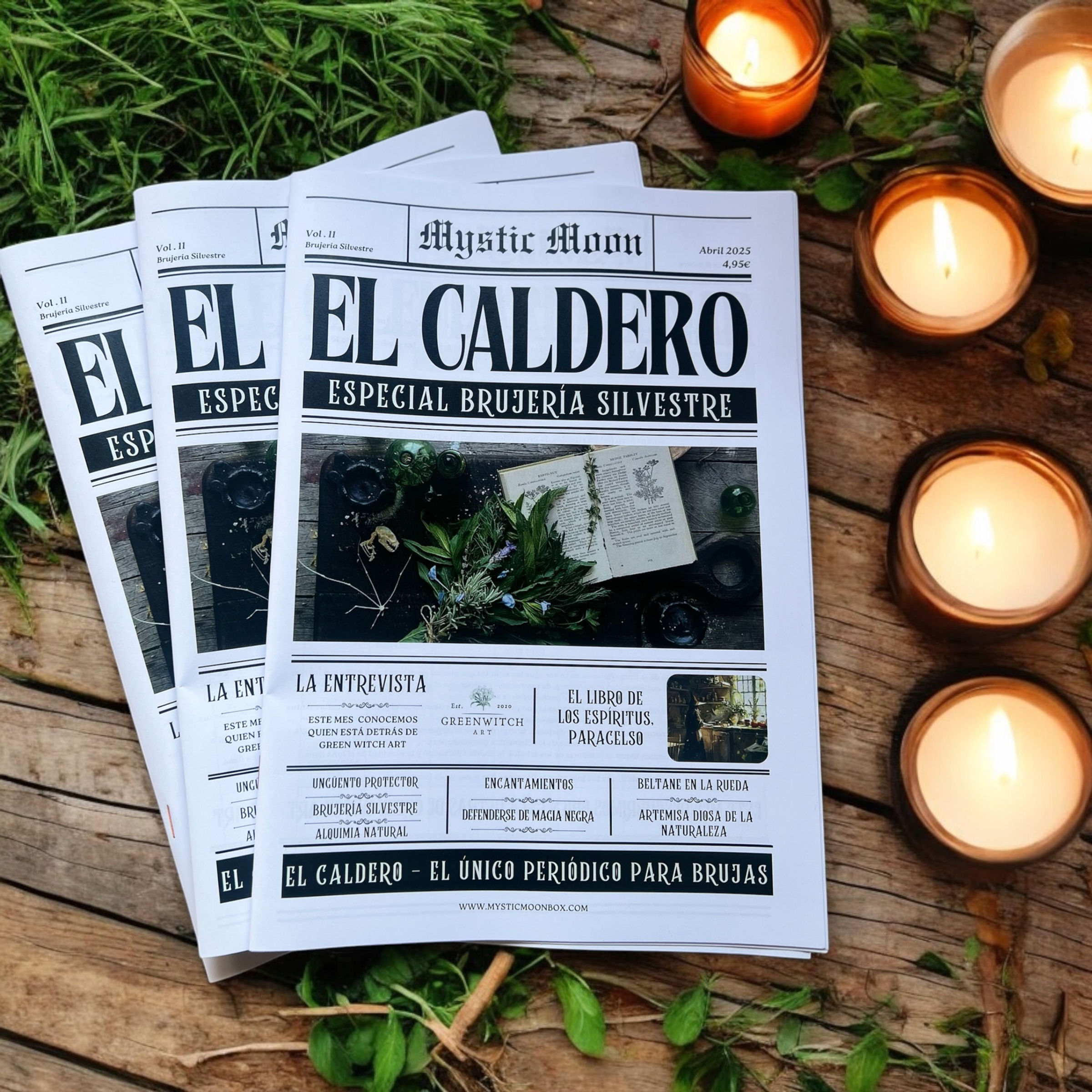 El Caldero Brujería Silvestre (Abril)