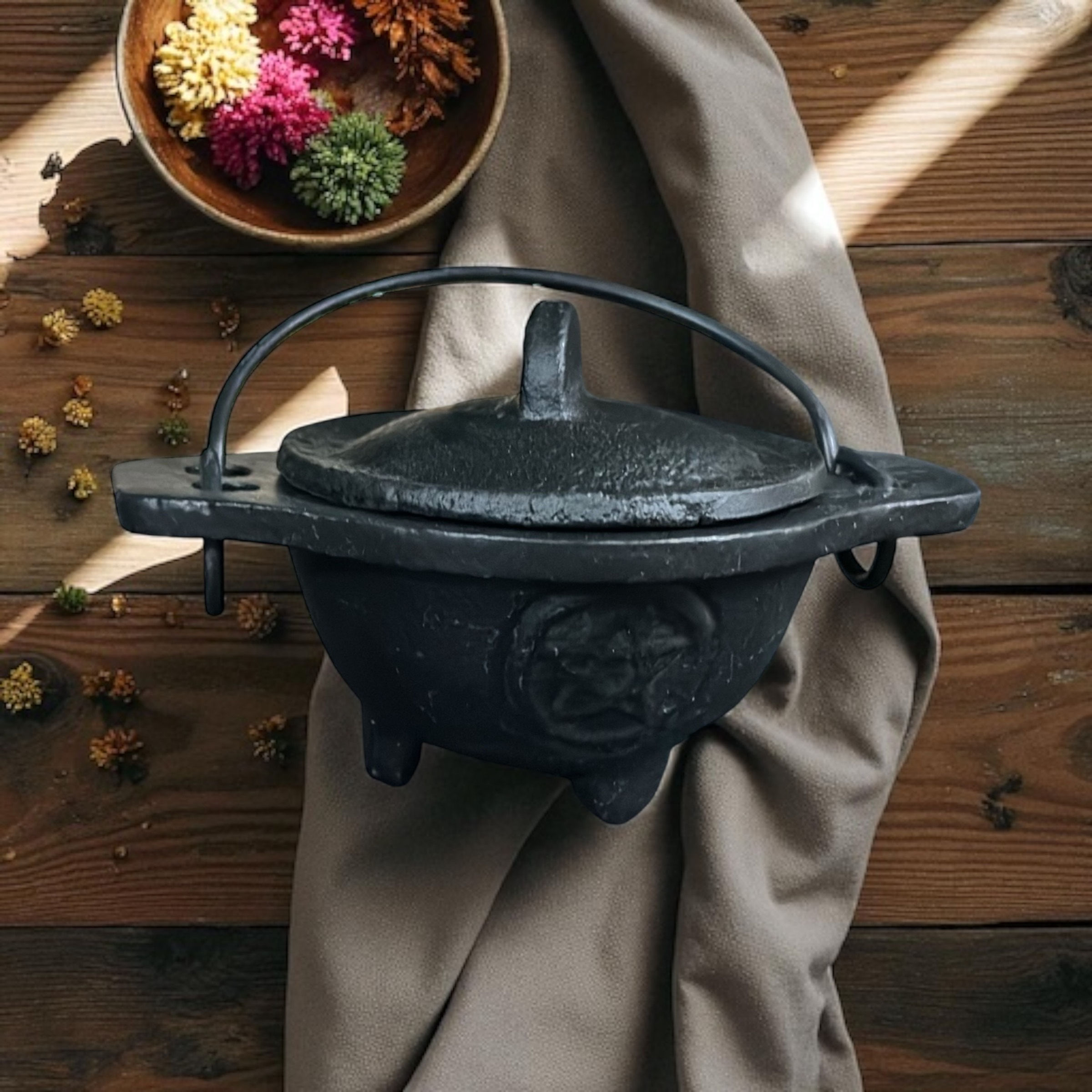 Caldero de Bruja Hierro Fundido