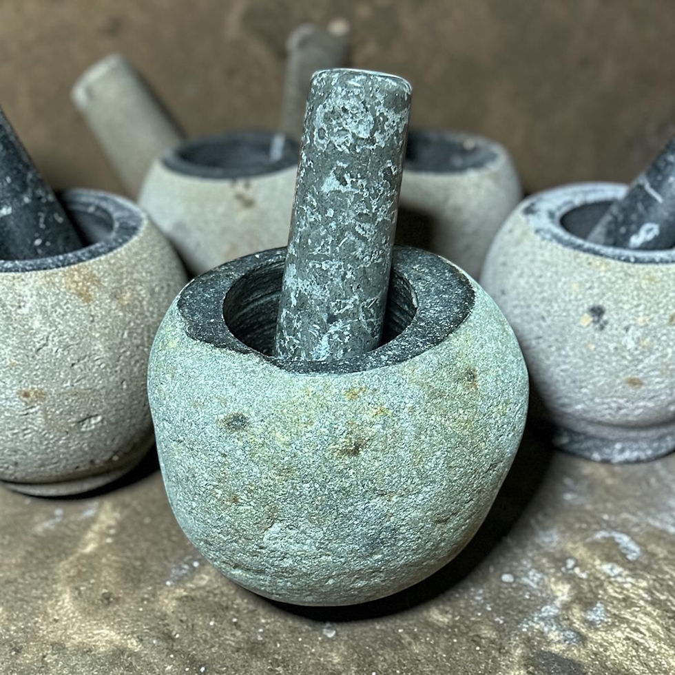 Miniatura: Mortero Piedra de Río