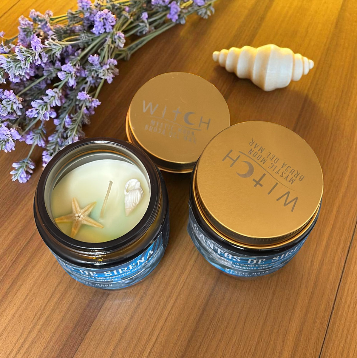 Vela Cantos de Sirena “🧜♀️ Bruja del Mar”