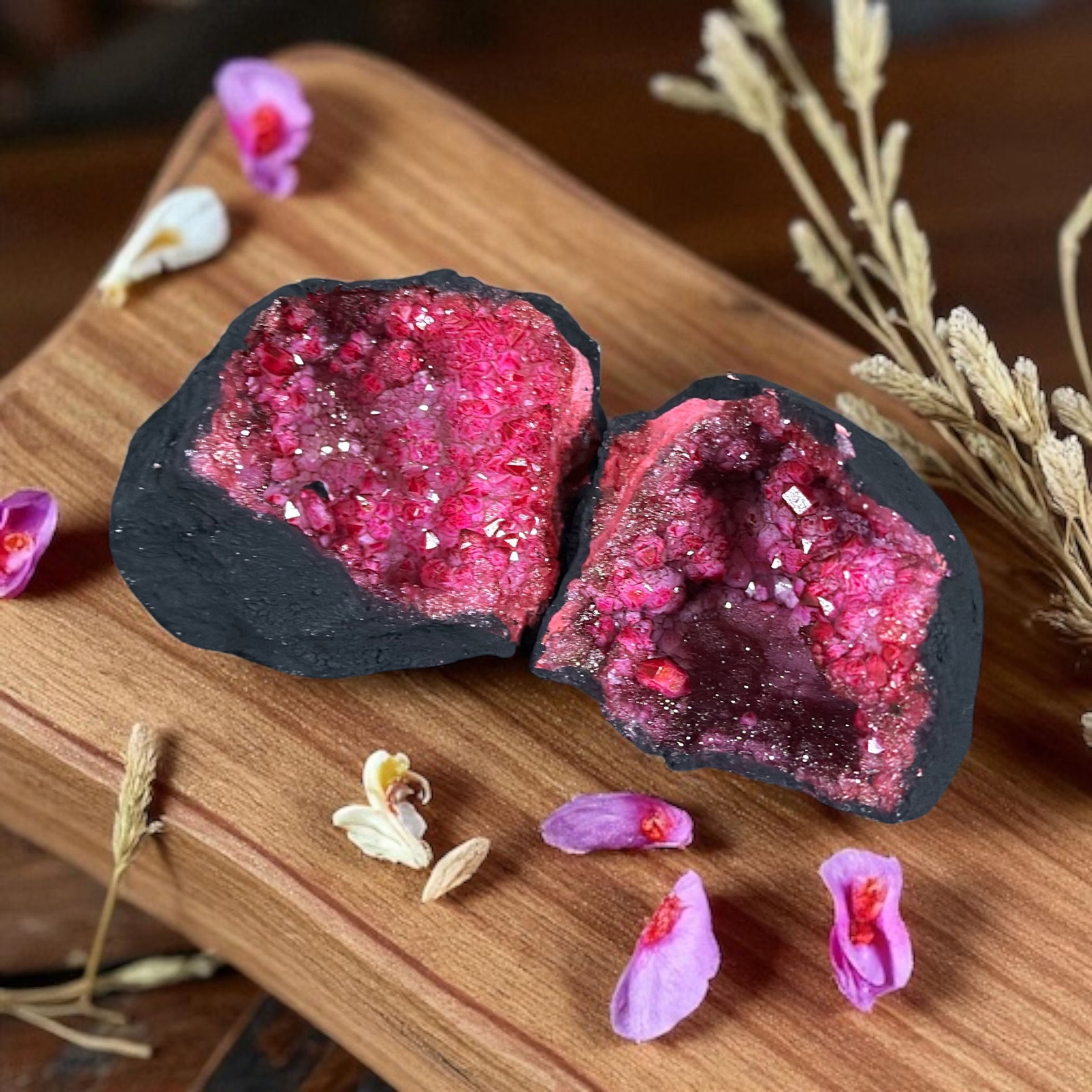 Geoda Calcita Roja (entera)