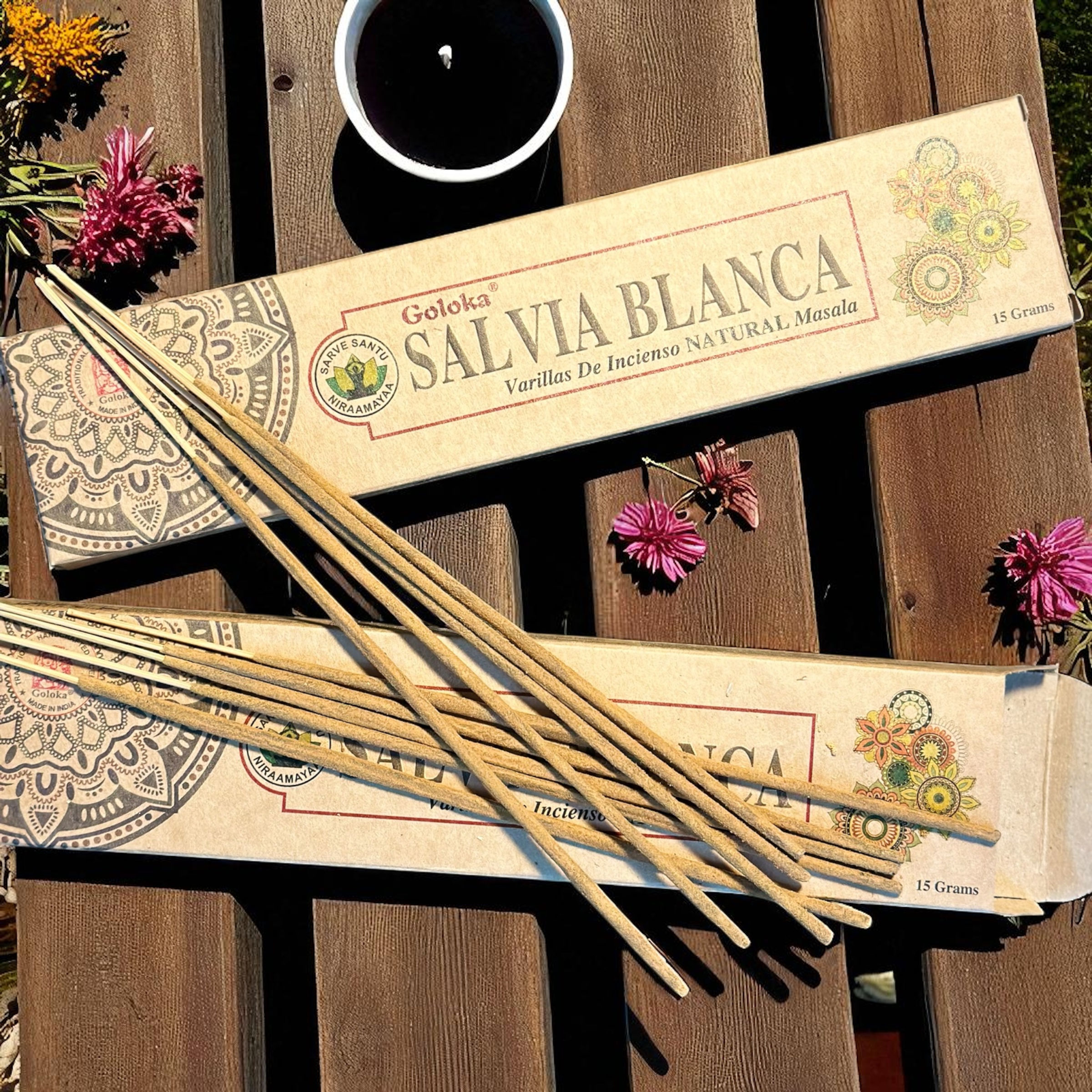 Incienso Salvia Blanca