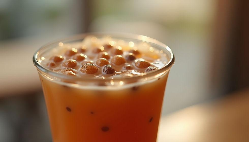學習珍珠奶茶的彈牙口感與食物詞彙