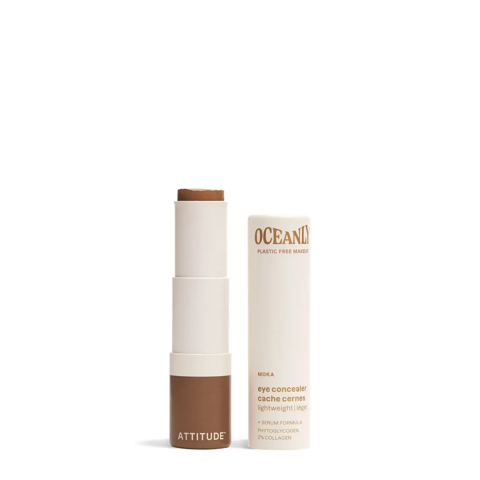 ATTITUDE Oceanly Light Coverage Under Eye Concealer Stick – Moka