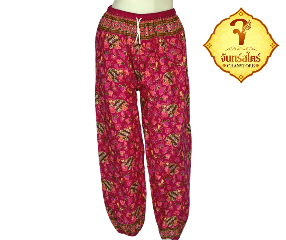 ภาพขนาดย่อ: กางเกงผ้าถุงขายาว #6