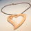 Miniature : collier double coeur frêne