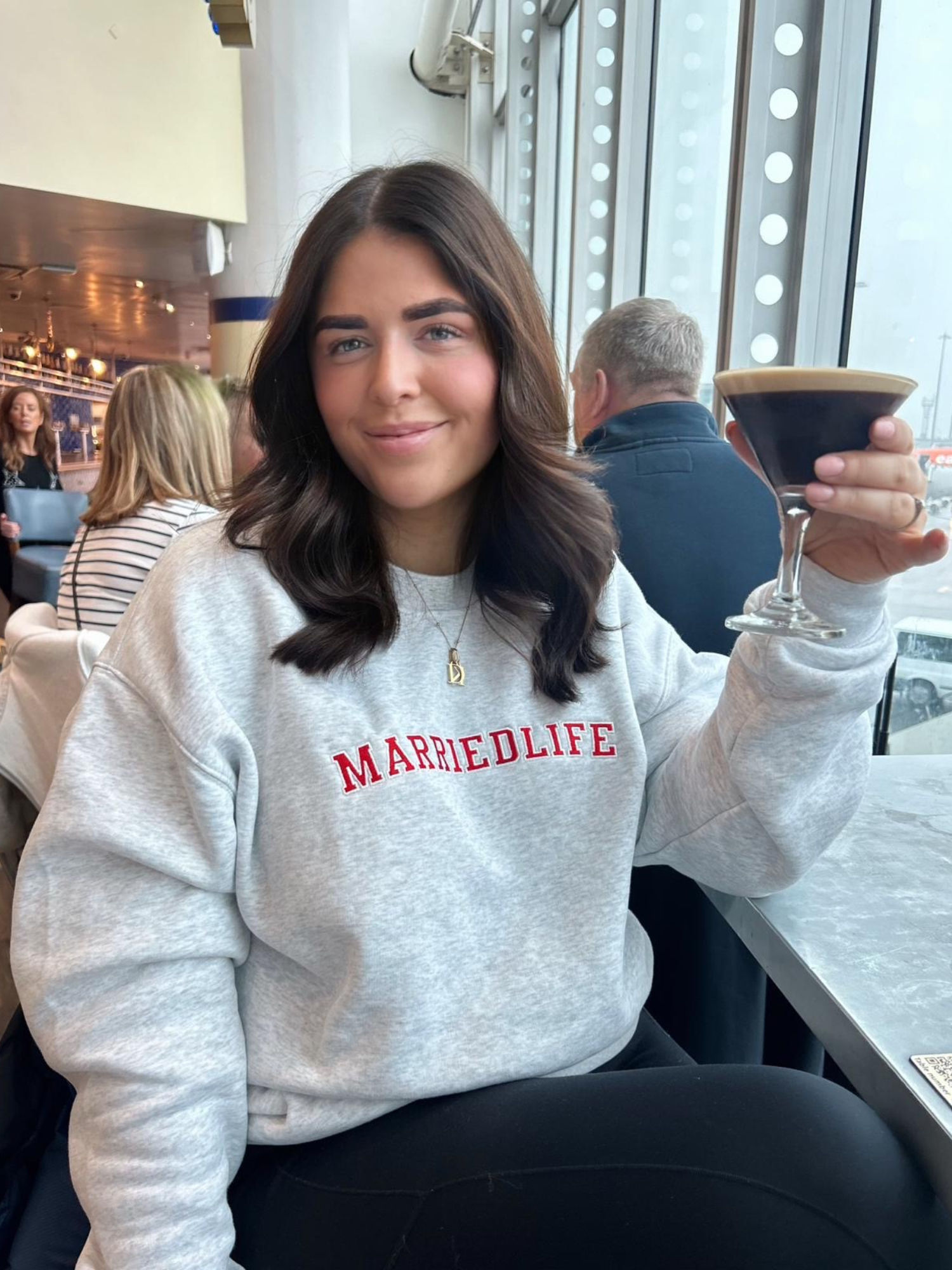 Married Life™ Embroidered Sweatshirt