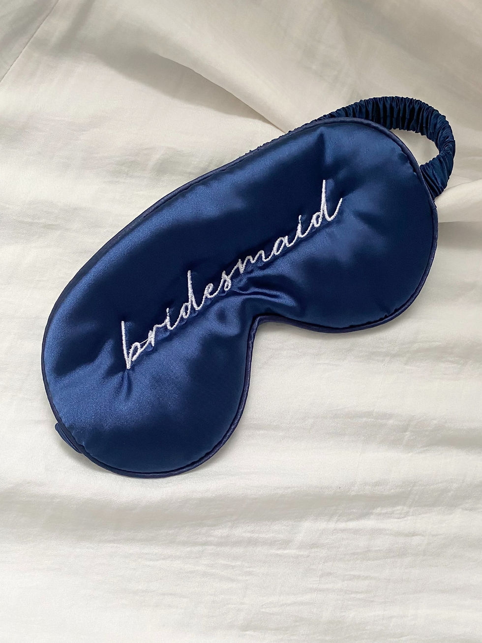 Thumbnail: Embroidered Satin Eye Mask
