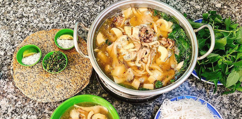 Lẩu gà lá é Tao Ngộ. (Ảnh: sưu tầm)