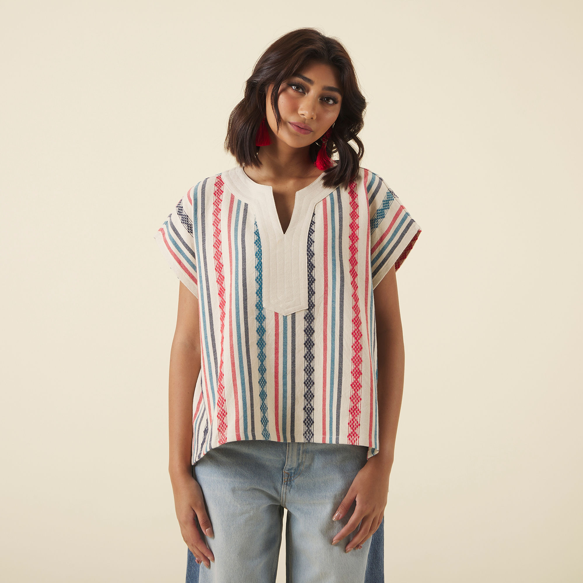 JOHANNA TOP IN DESERT SAND