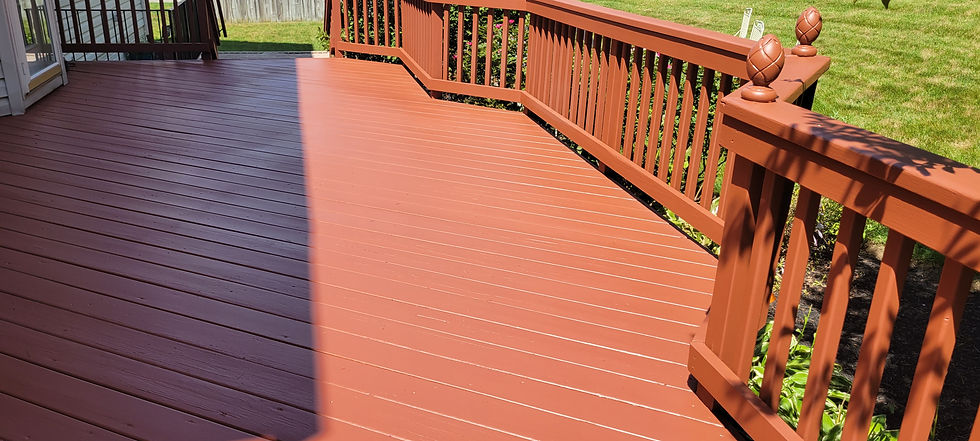 Deck Staining