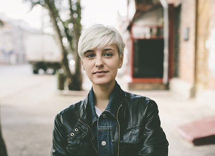 Woman with Short Hair
