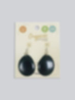 Miniatura: Aretes de Tagua I Colección Flores I Malva