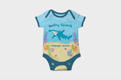 Full Color Babysuit I Shark