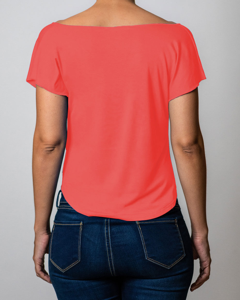 Miniatura: Neon Round Neck I Coral I Bluefoot Booby