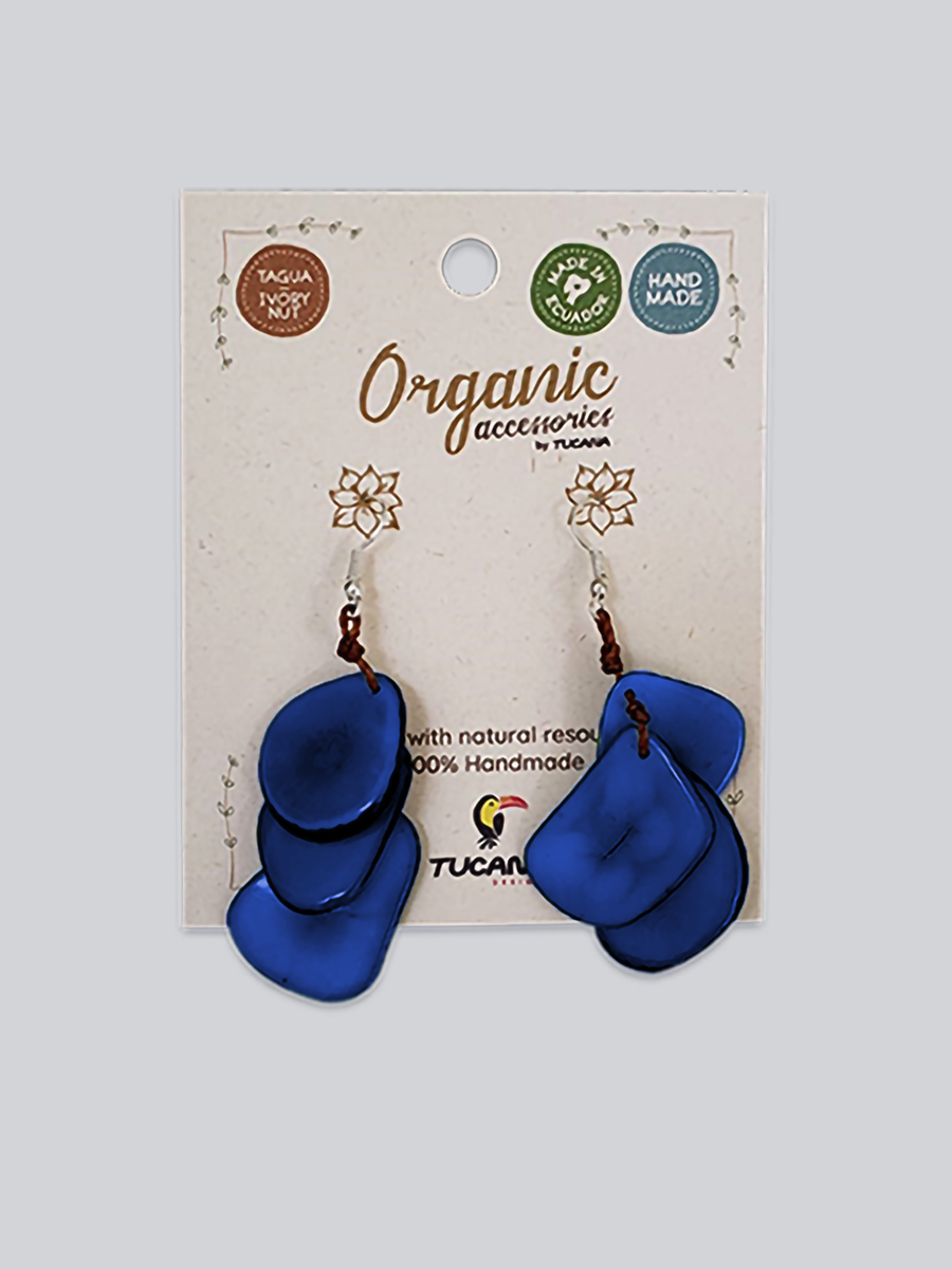Miniatura: Tagua Earrings I Collection I Drops