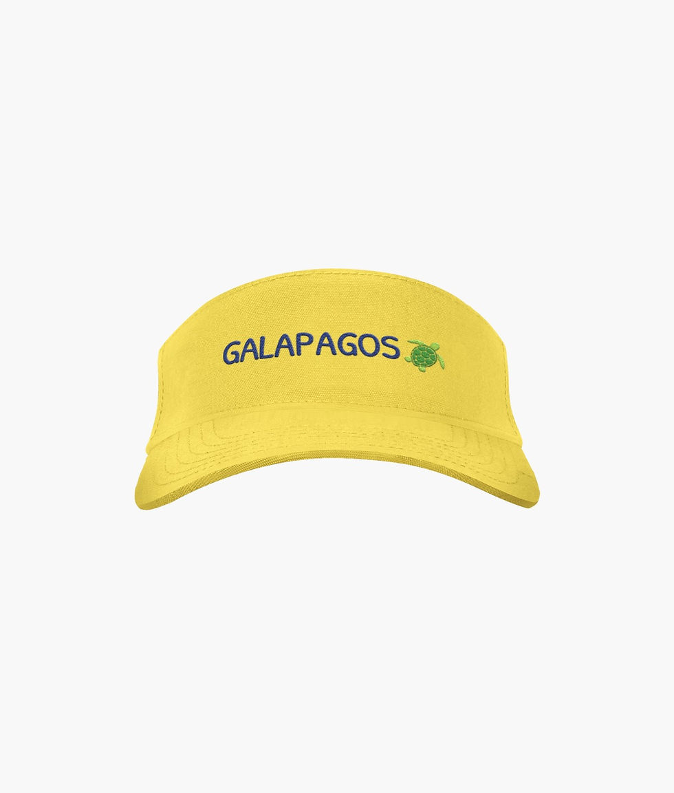 Thumbnail: Visor Hat I Yellow I Sea Turtle