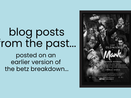Mank - Review