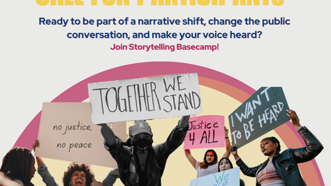 CALL for participants - Storytelling basecamp