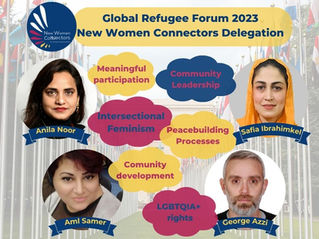 New Women Connectors at the Global Refugee Forum 2023