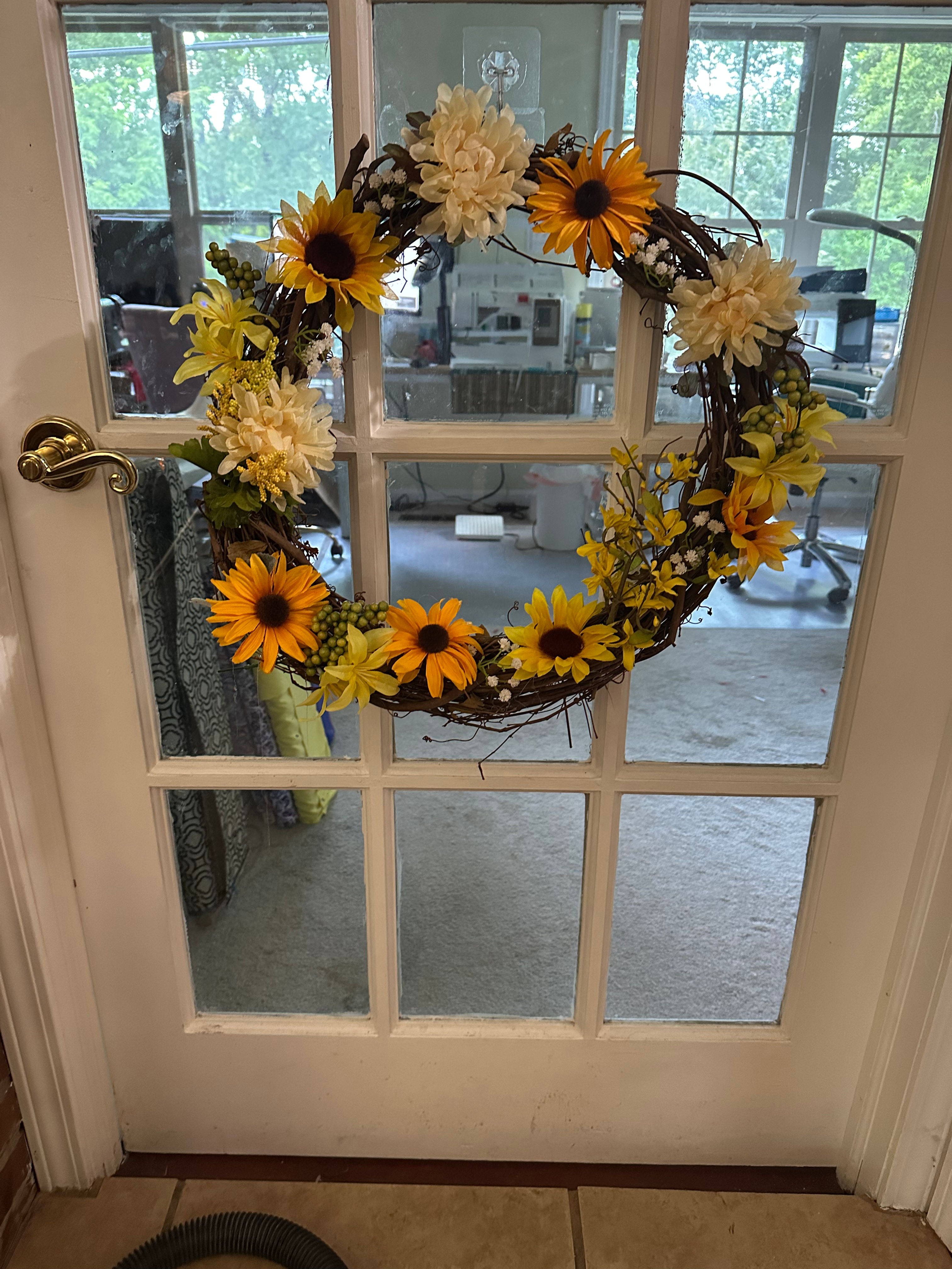 Yellow Summer wreath