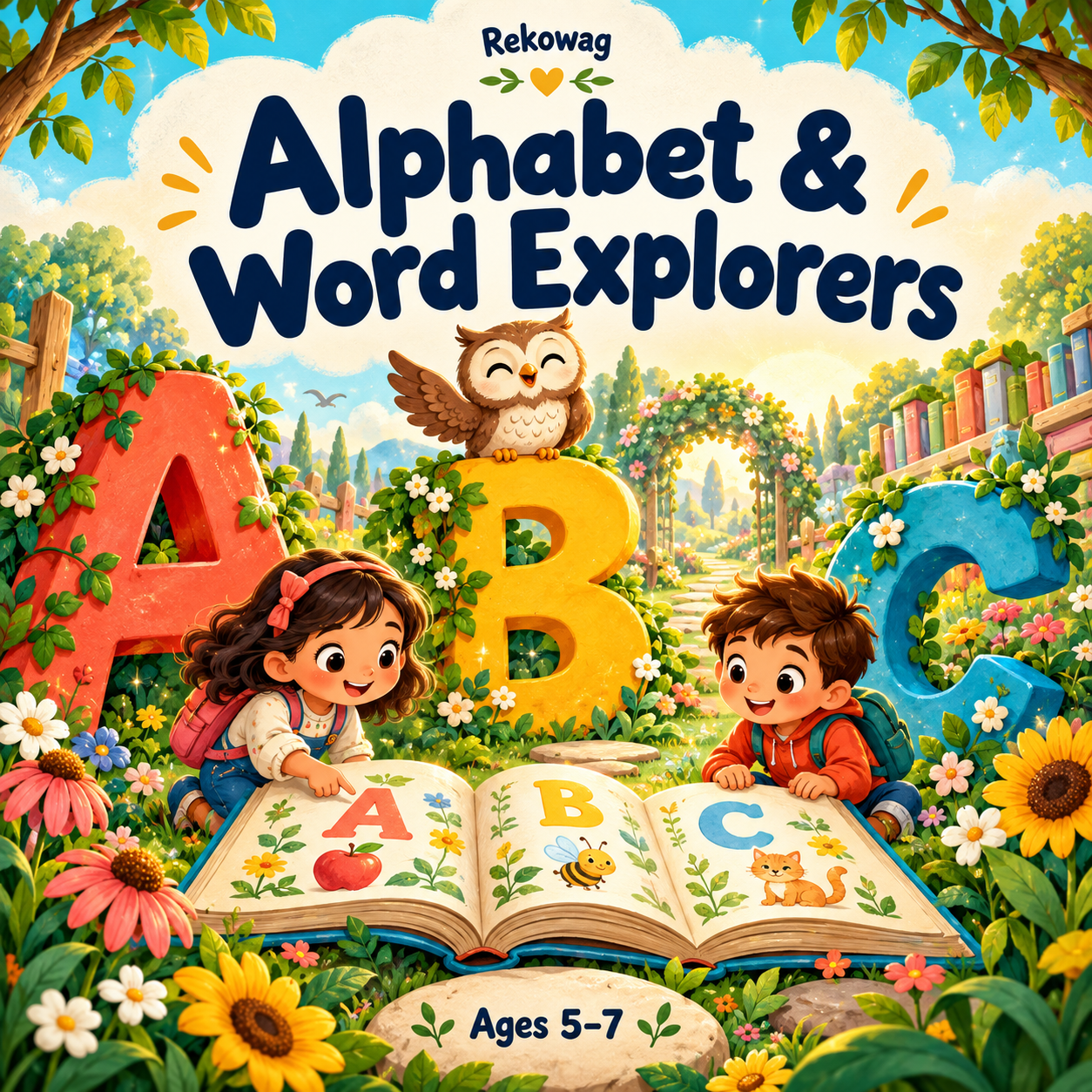 Alphabet & Word Explorers ebook cover