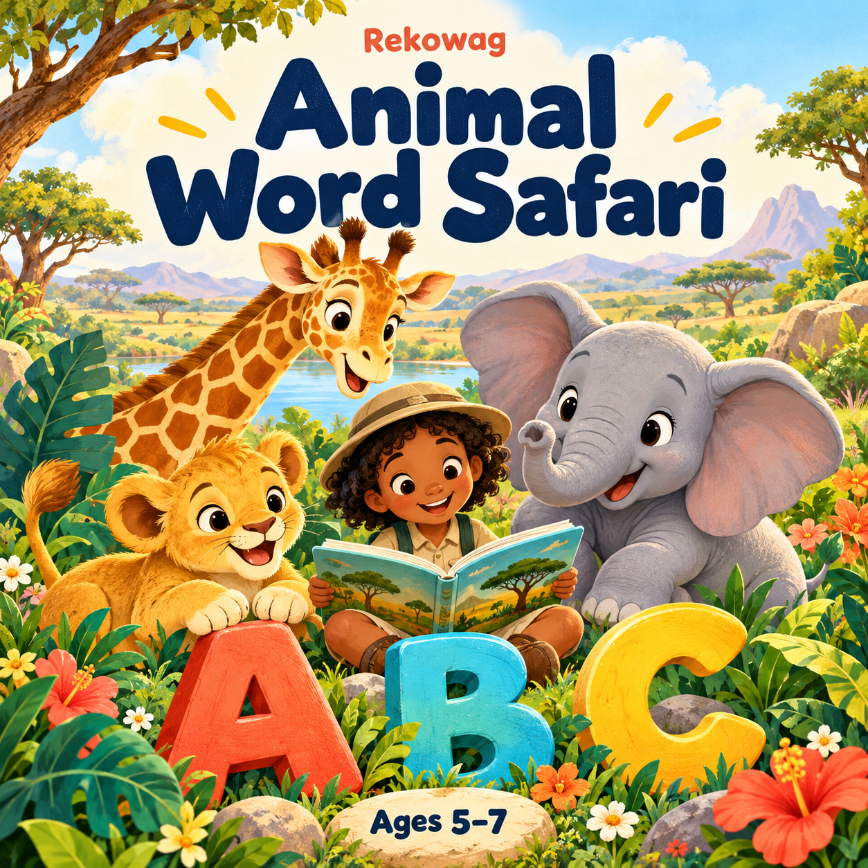 Animal Word Safari ebook cover