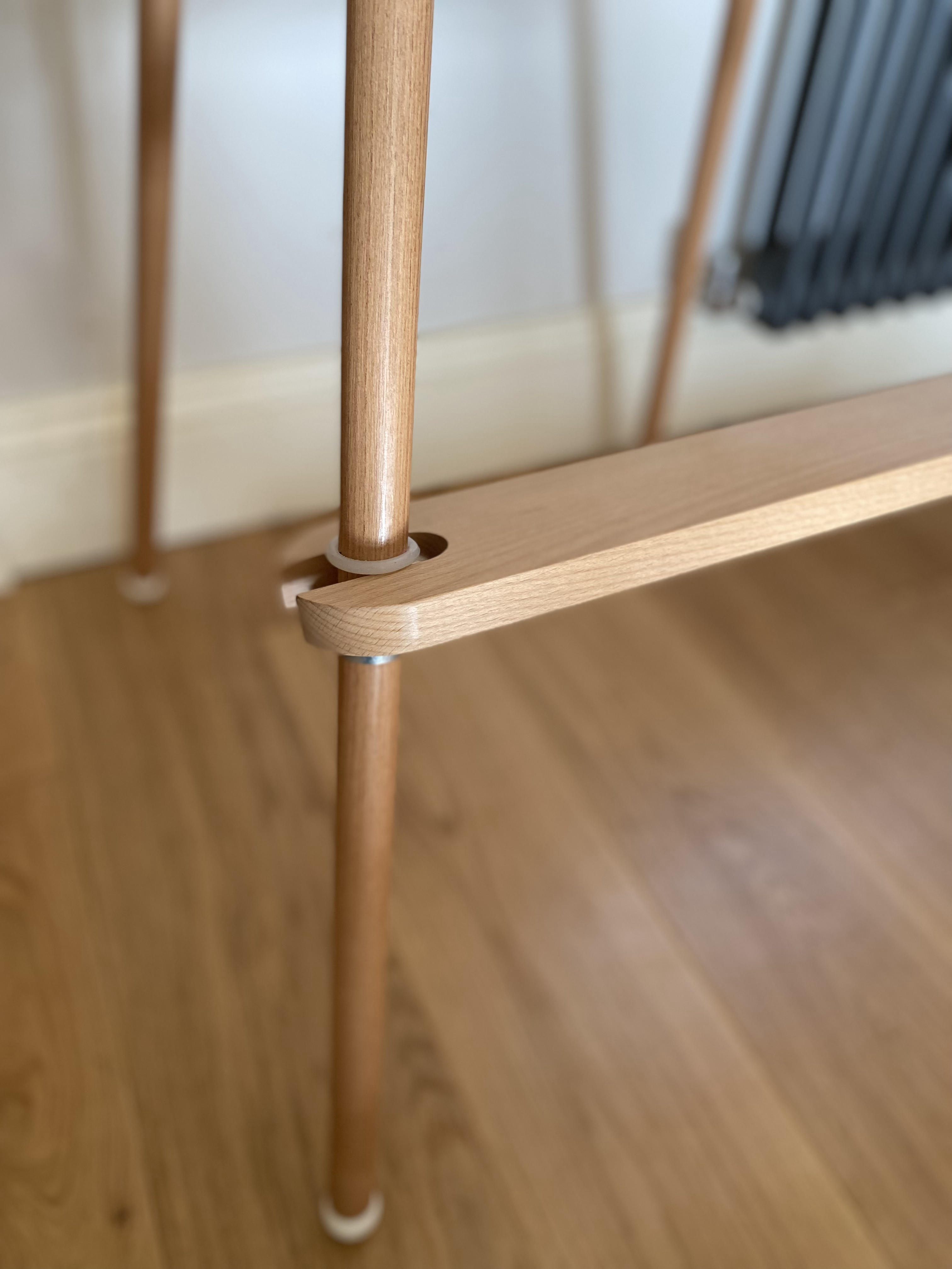 Beech wood leg wraps sticker vinyl Ikea antilop cove baby highchair footrest high chair