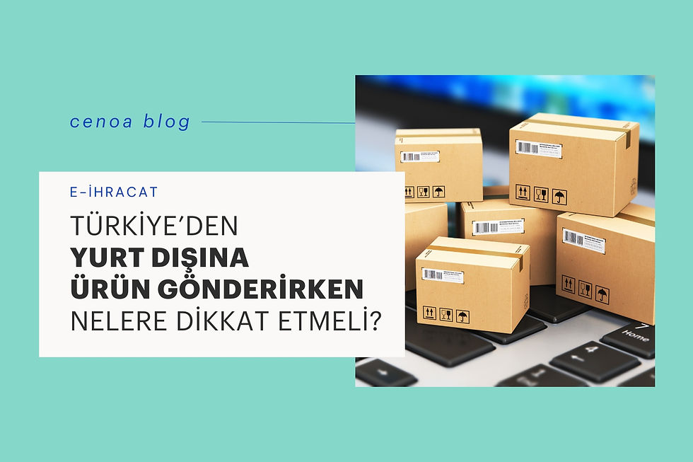E-ihracat yapan birinin yurt dışına göndermek için hazırladığı paketler