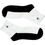 Thumbnail: Women's Thin Quarter Socks Horse White/Black
